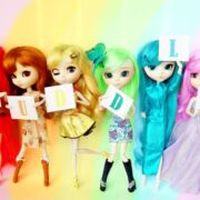 Six Pullips of the Rainbow by Nicole