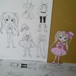 PUDDLE 2010 Paper Dolls by nekoshiei