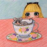 The Mouse Has Fallen Asleep Again by Raindrops on Roses