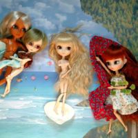 Birth of Pullip aka Tiphona on a Seashell by the_amphibian