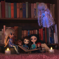 2nd place photo: PrettyTiny Haunted Library by Alliecat