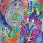 Cosmic Twins from Mercu's View by Jackie P. (Theme: Space)